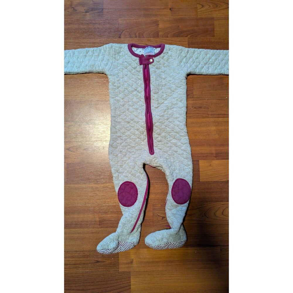Baby Deedee Quilted Footed Romper 12-18M